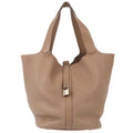 Hermes 2011 Gray Taurillon Clemence Picotin Lock 31 TGM Handbag