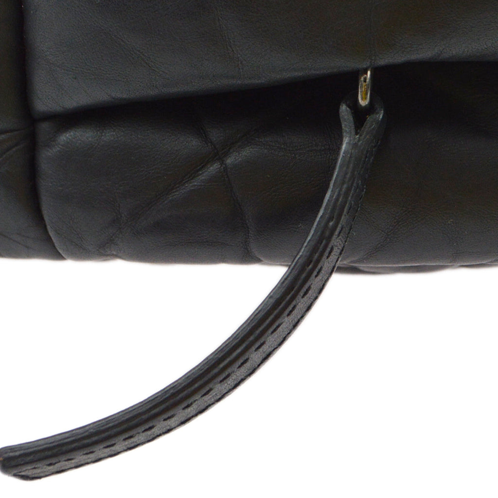 Chanel 2011 Black Calfskin Coco Cocoon Shoulder Bag