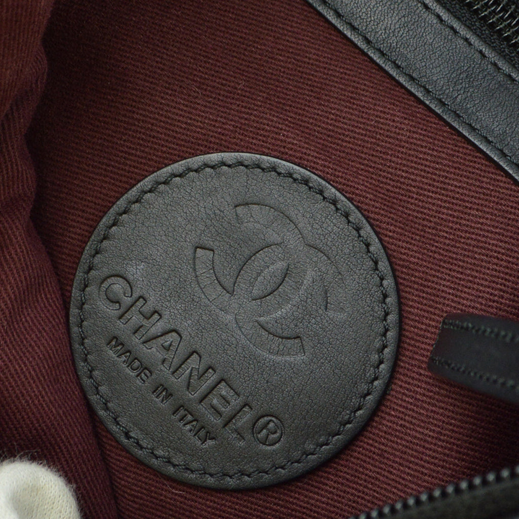 Chanel 2011 Black Calfskin Coco Cocoon Shoulder Bag