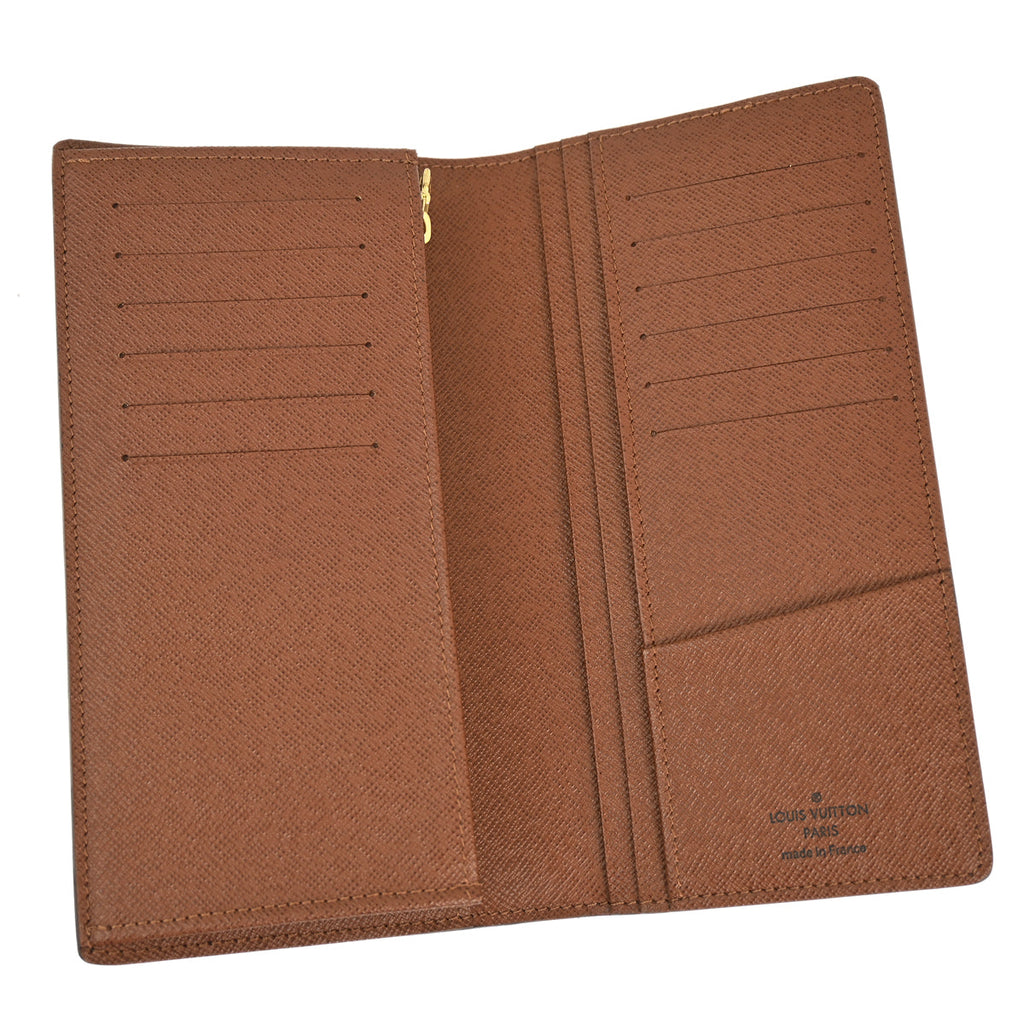Louis Vuitton 2010 Monogram Portefeuille Brazza Wallet M66540