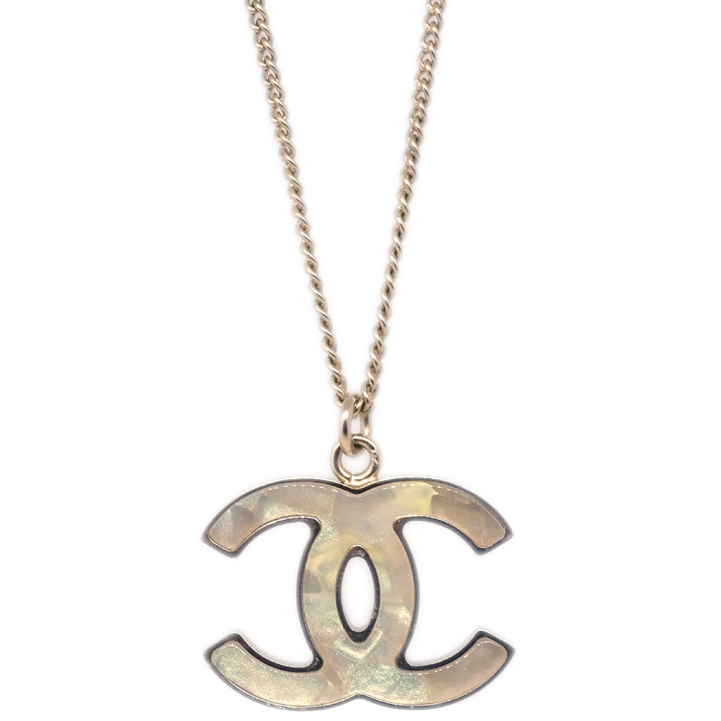 Chanel 2011 CC Chain Necklace Gold B11A
