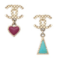 Chanel 2018 Dangle Earrings Gold A18V