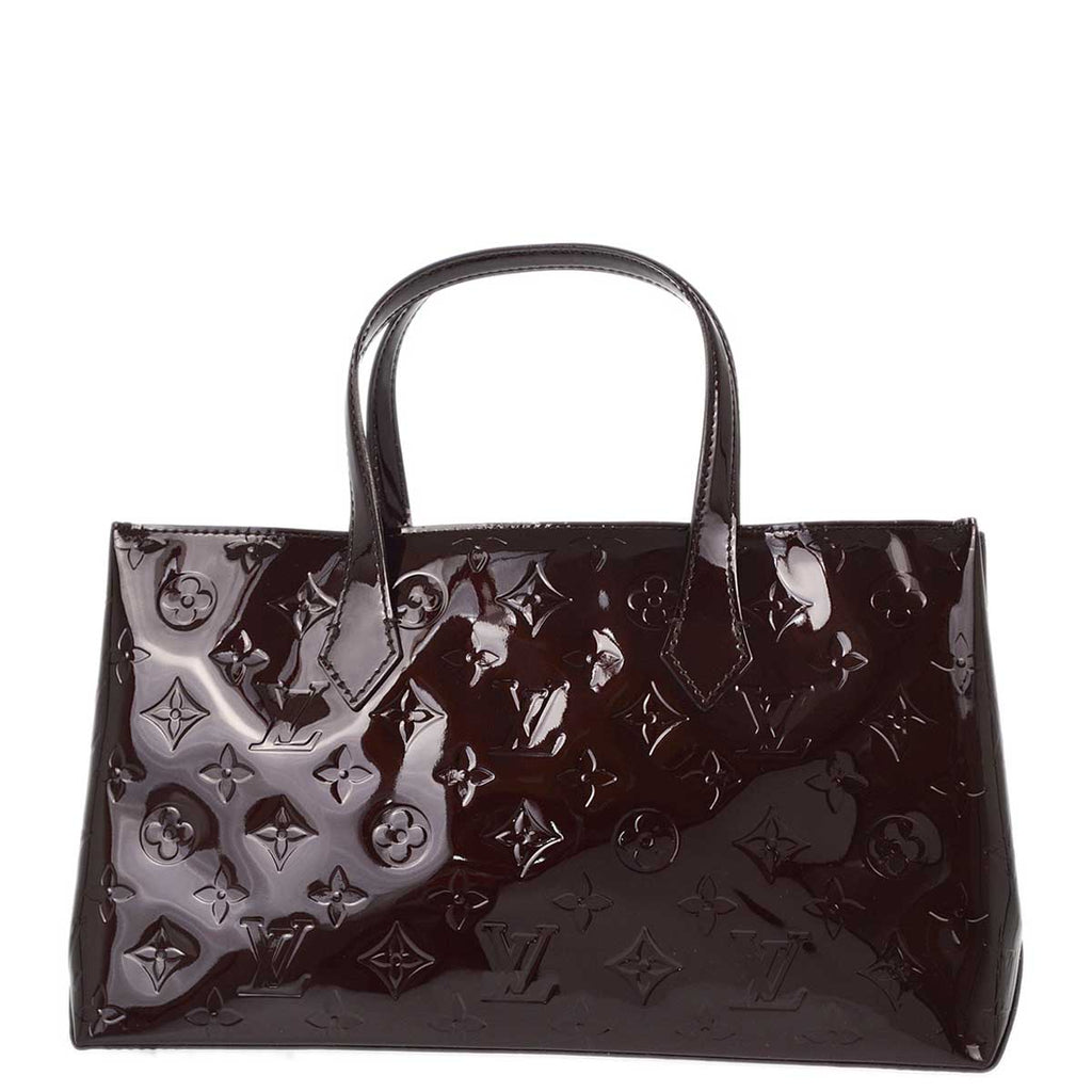 Louis Vuitton Amarante Monogram Vernis Wilshire Tote M93641