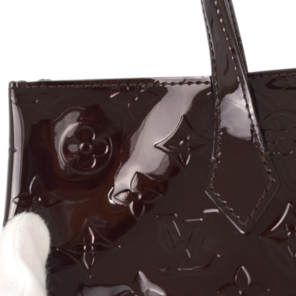 Louis Vuitton Amarante Monogram Vernis Wilshire Tote M93641