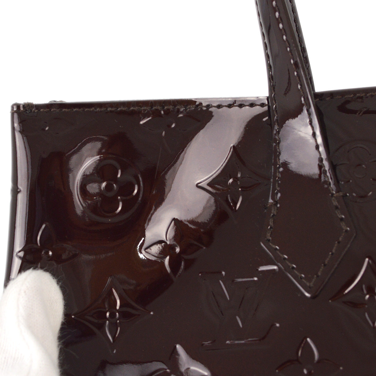 Louis Vuitton Amarante Monogram Vernis Wilshire Tote M93641