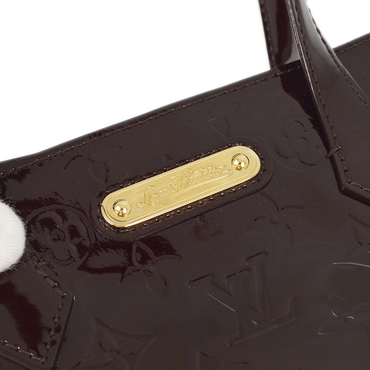 Louis Vuitton Amarante Monogram Vernis Wilshire Tote M93641