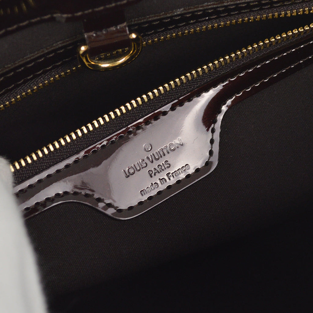 Louis Vuitton Amarante Monogram Vernis Wilshire Tote M93641