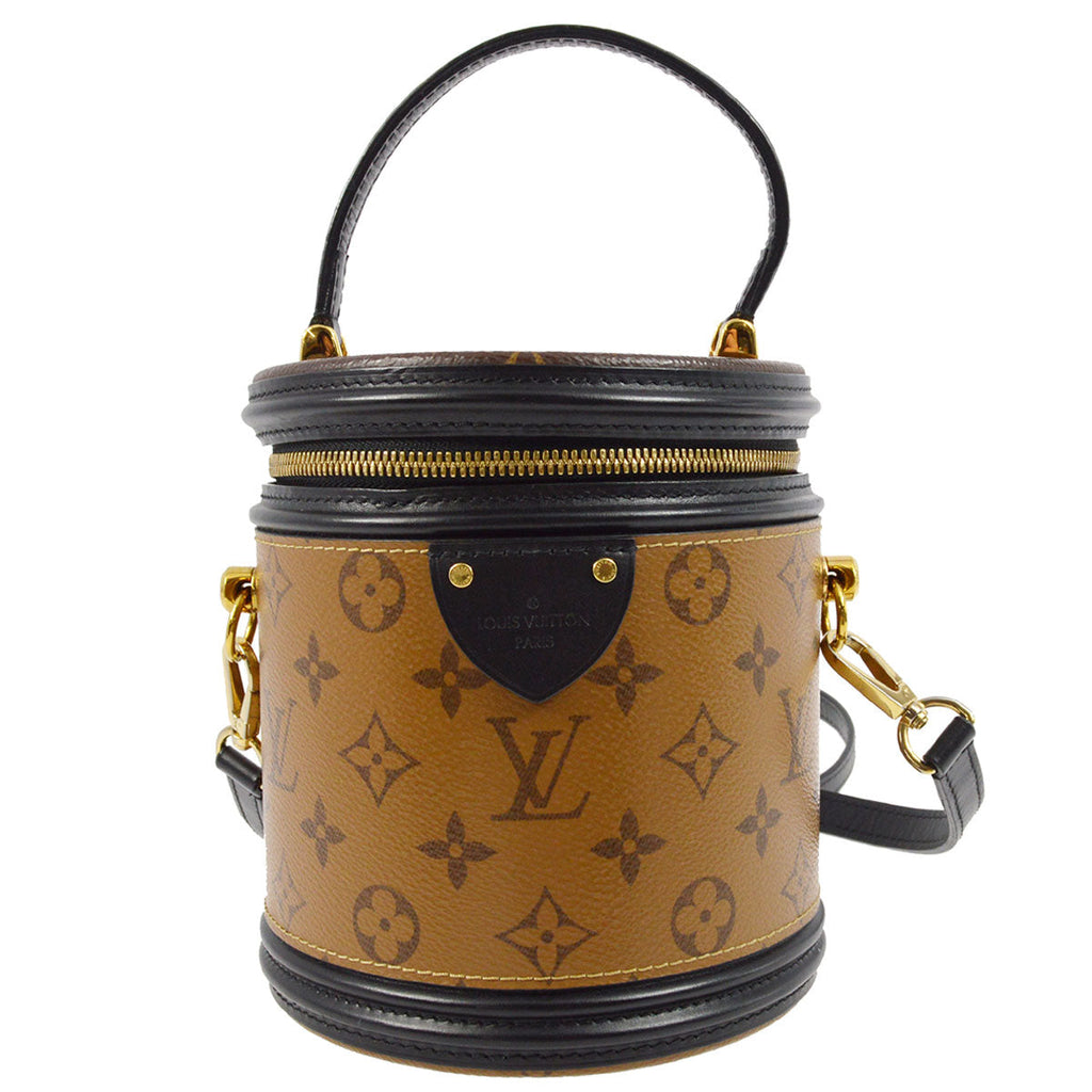 Louis Vuitton 2018 Monogram Reverse Cannes 2way Handbag M43986