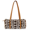 Louis Vuitton 2012 White Pumpkin Dot Papillon GM Handbag M40687