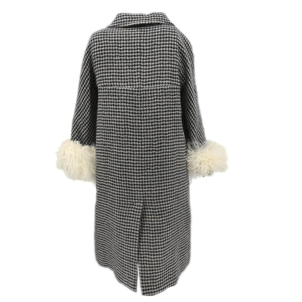 Chanel 2014-2015 Paris Dallas Coat Black #36