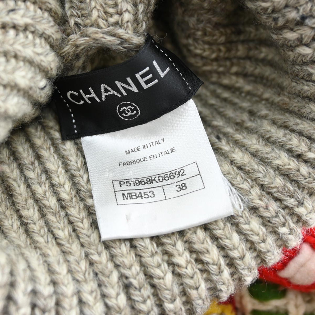 Chanel 2015 Sweater Gray #38
