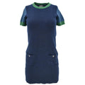 Chanel 2011-2012 Short Sleeve Dress Navy #38