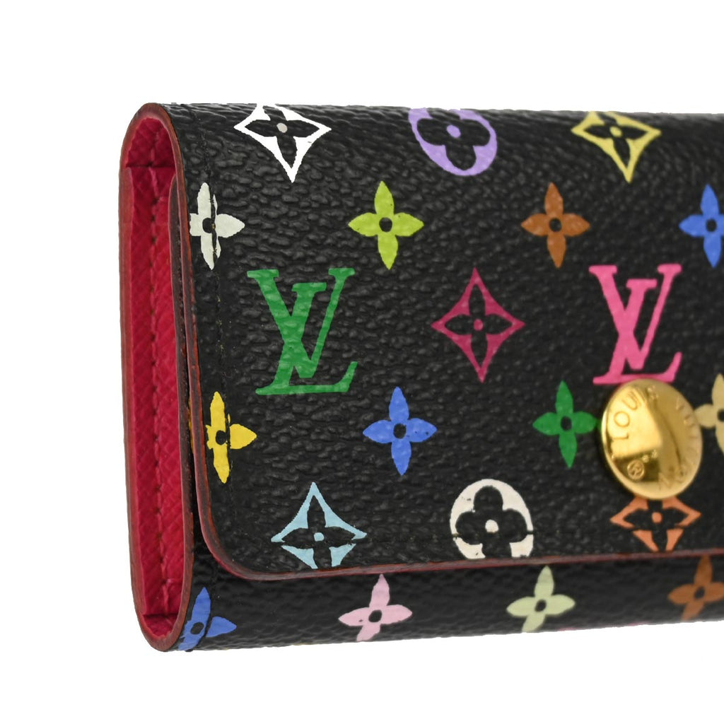 Louis Vuitton 2012 Monogram Multicolor Multicles 4 Key Case M93732 Small New