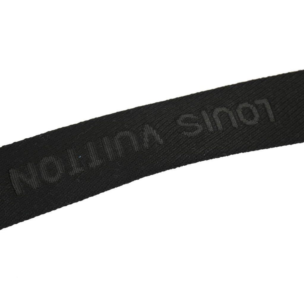 Louis Vuitton 2010 Black Ceinture Buckle Belt M9801 #85/34 Small New