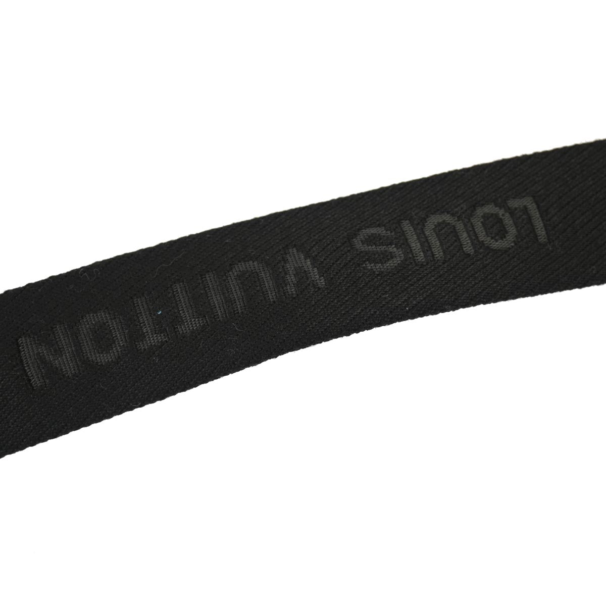 Louis Vuitton 2010 Black Ceinture Buckle Belt M9801 #85/34 Small New