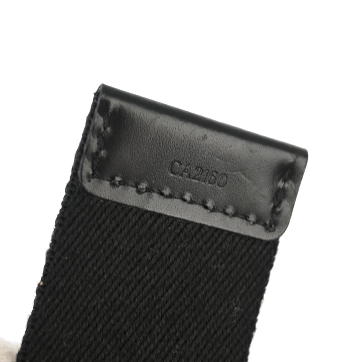 Louis Vuitton 2010 Black Ceinture Buckle Belt M9801 #85/34 Small New