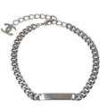 Chanel Chain Necklace Silver B15P