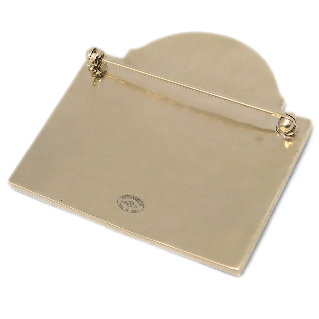 Chanel Place Coco Brooch Pin Black B15S