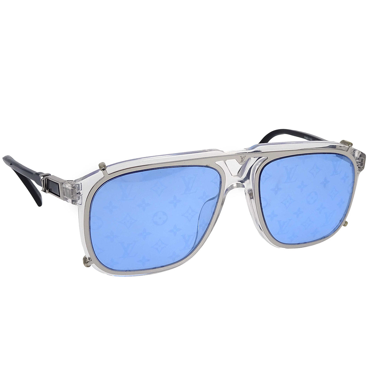 Louis Vuitton Sunglasses Eyewear Blue Small New