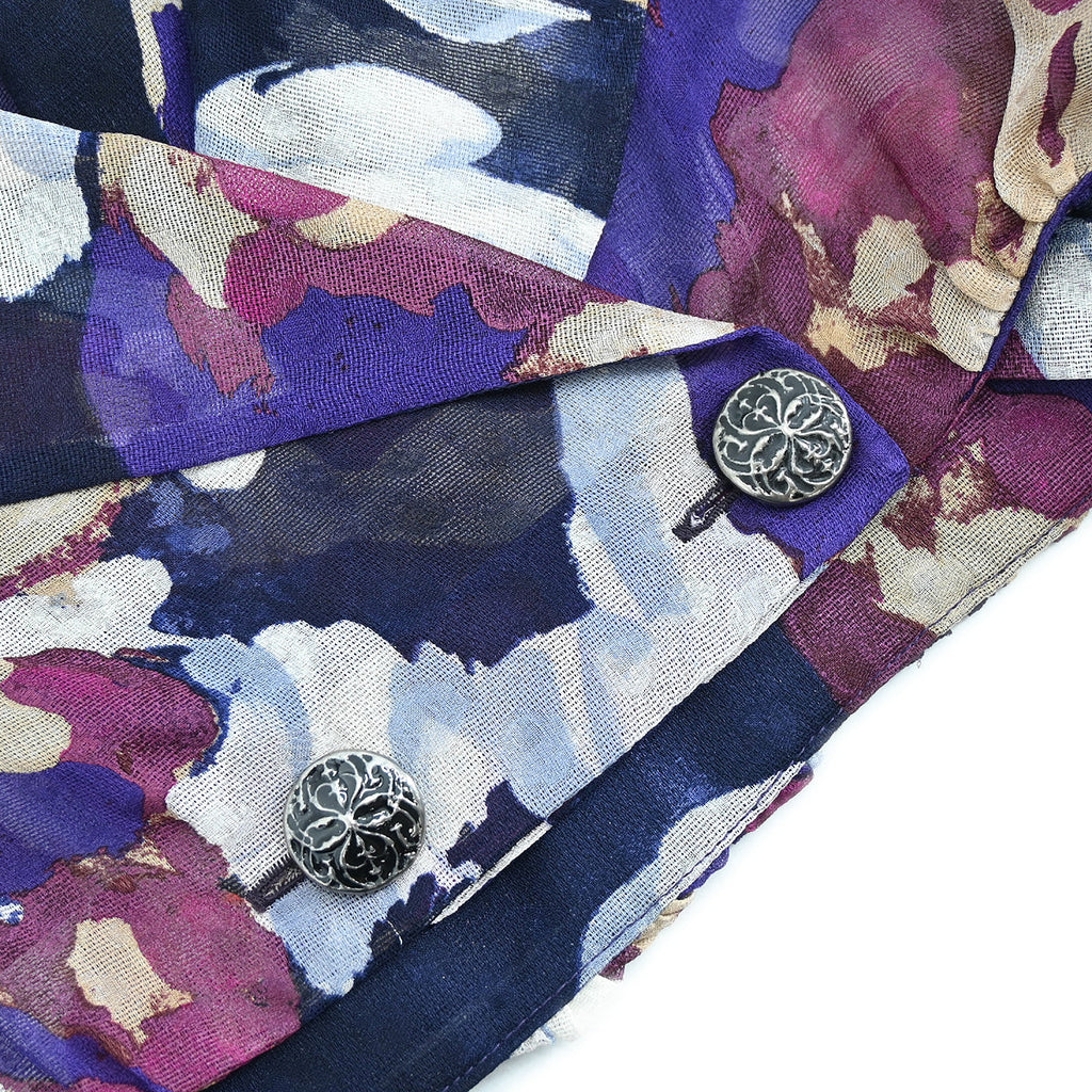 Chanel 2010 Blouse  Shirt Navy #38