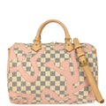 Louis Vuitton 2017 Damier Azur Speedy Bandouliere 30 Duffle Bag N41052