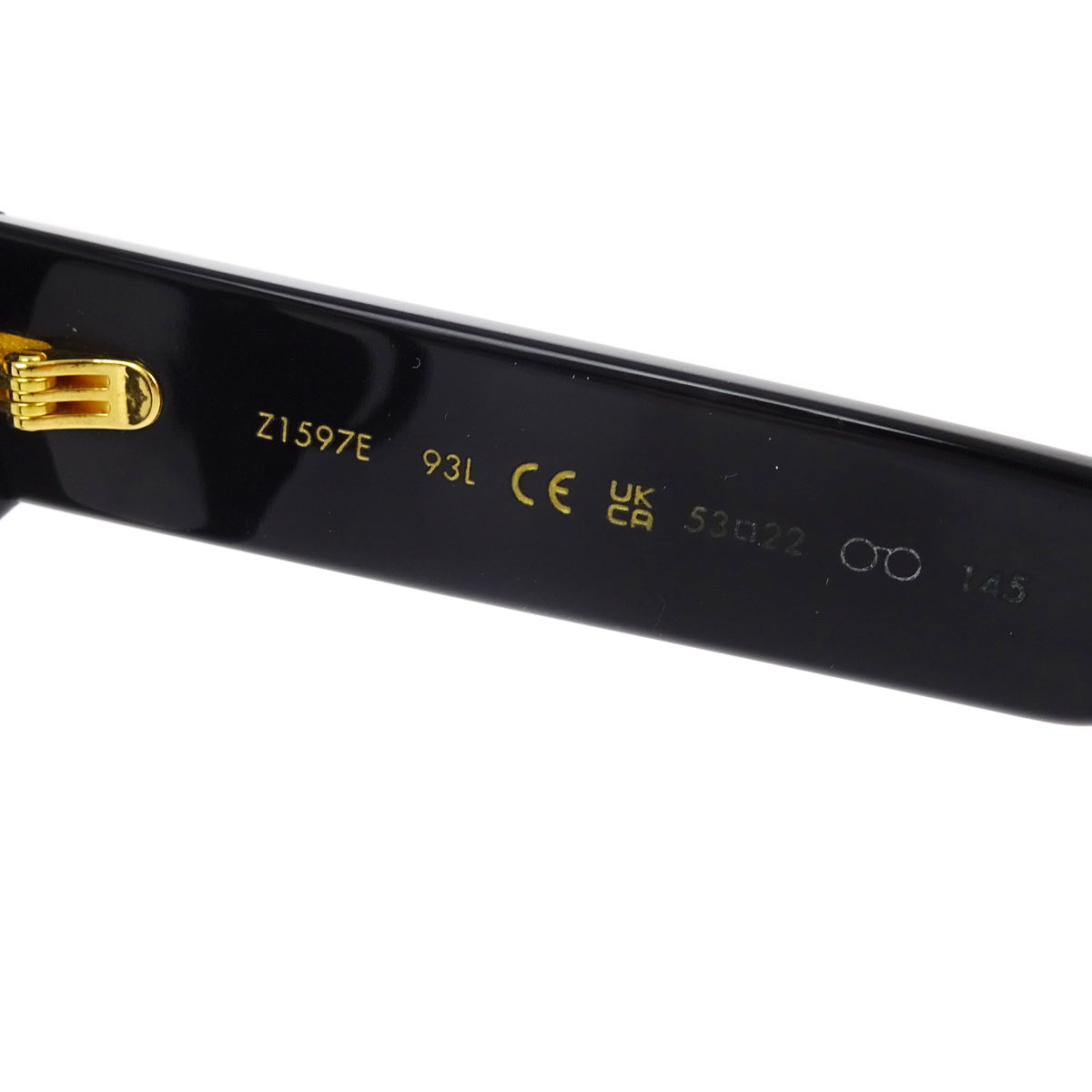 Louis Vuitton Sunglasses Eyewear Black Small New