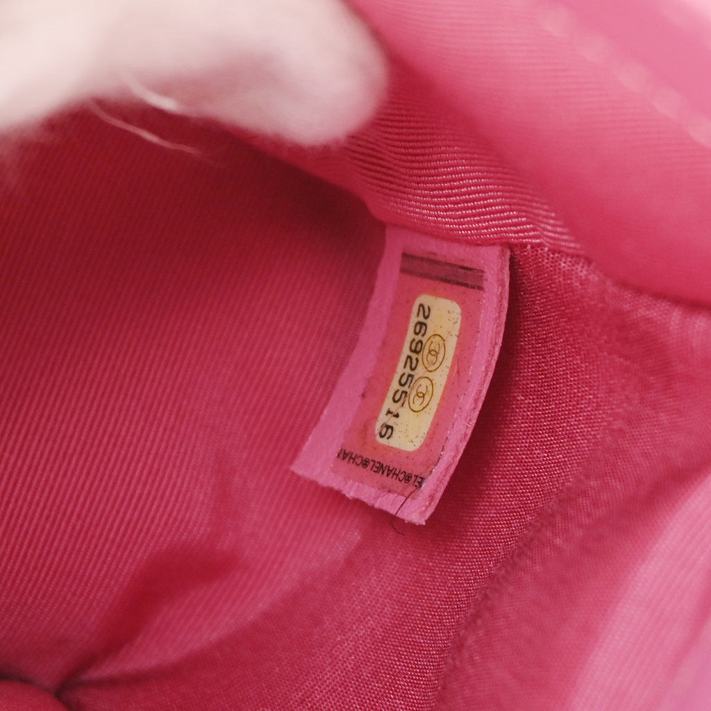Medium Boy Chanel 2018-2019 Pink Calfskin Chain Shoulder Bag