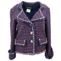 Chanel 2012-2013 Single Breasted Jacket Navy #36