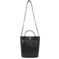 Chanel 2019 Black Lambskin 31 Rue Cambon 2way Bucket Shoulder Handbag