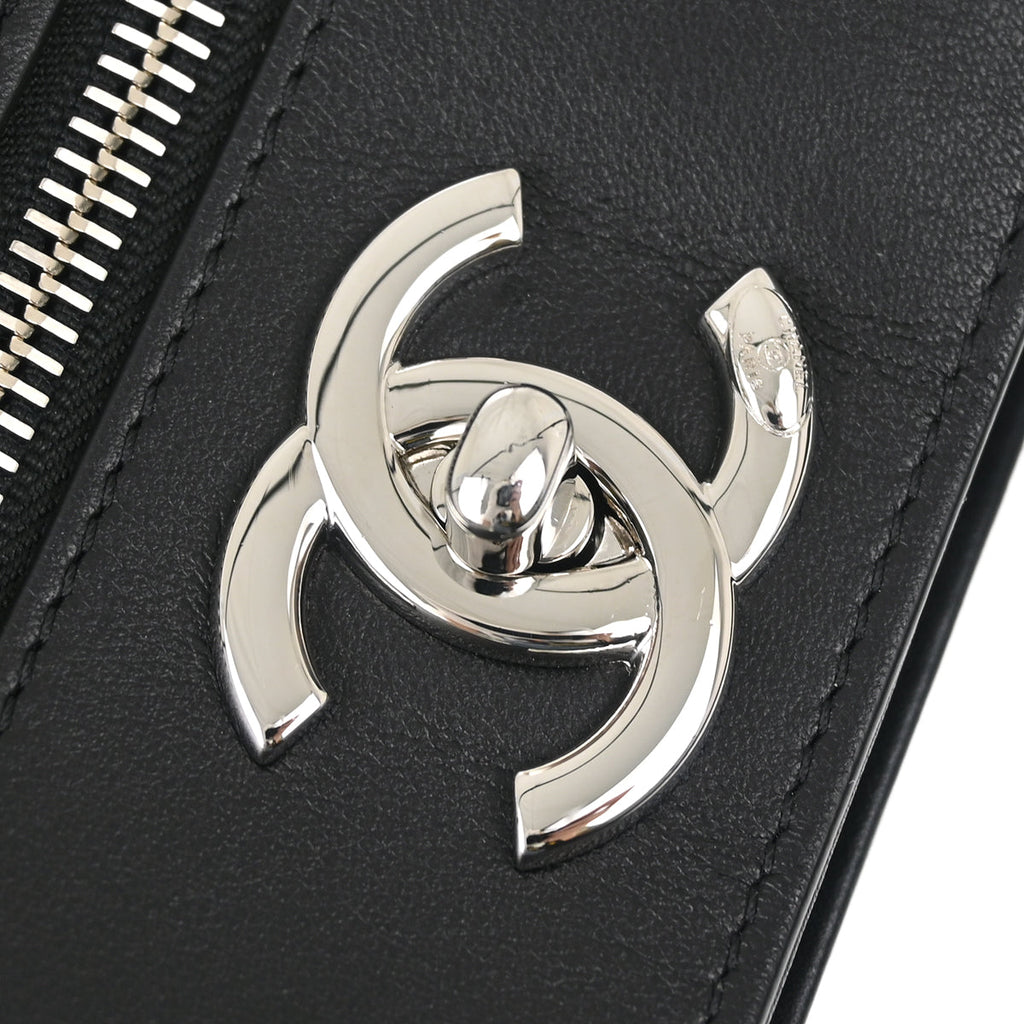 Chanel 2019 Black Lambskin 31 Rue Cambon 2way Bucket Shoulder Handbag