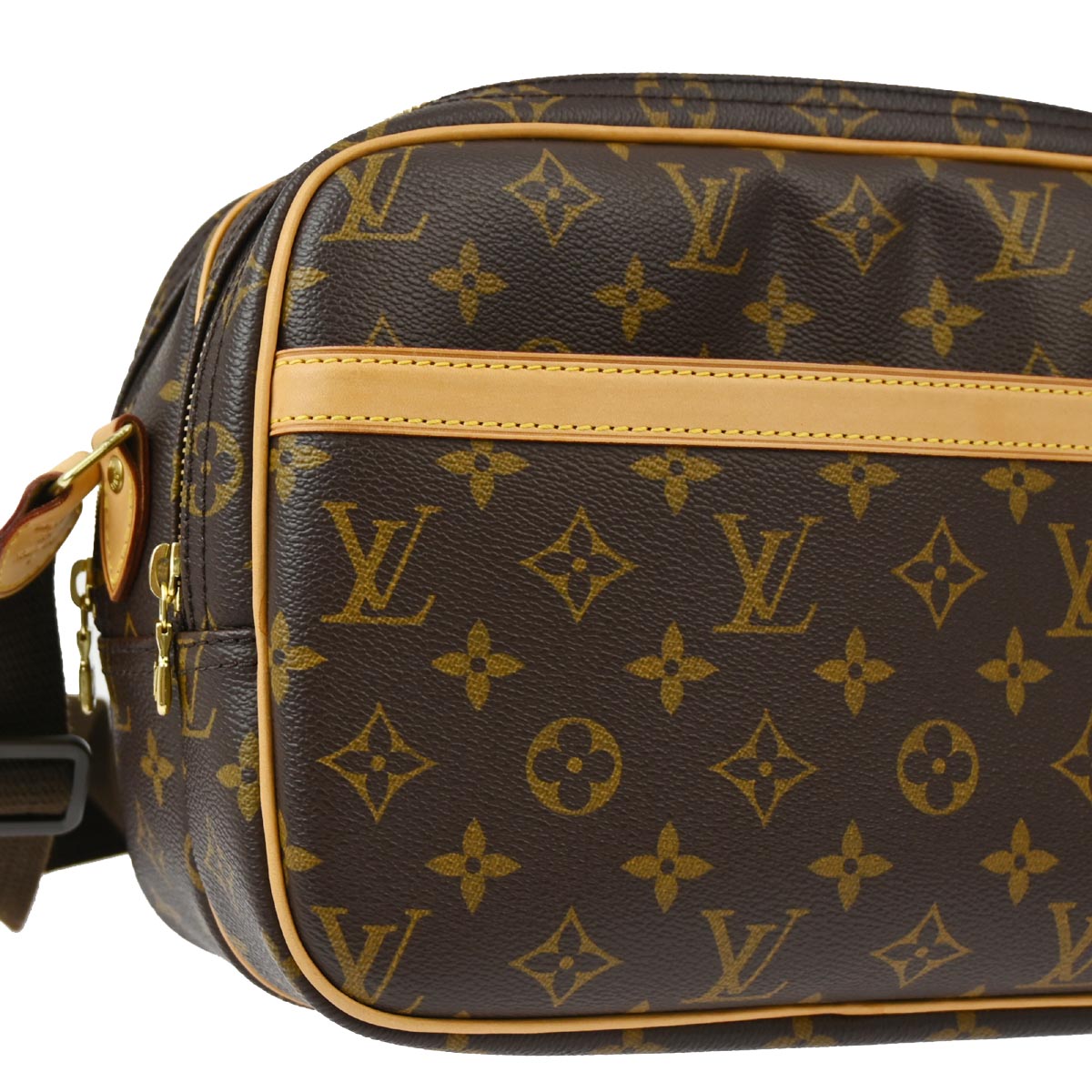 Louis Vuitton 2011 Monogram Reporter PM Shoulder Bag M45254