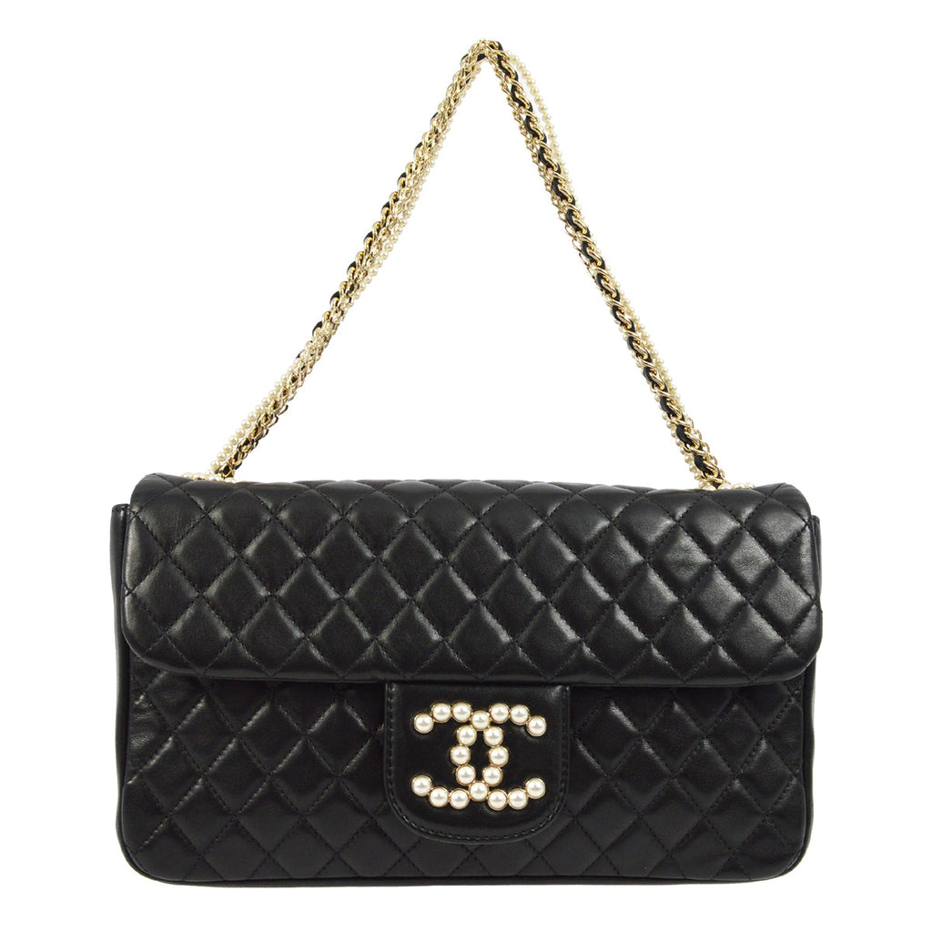 Chanel 2011 Black Lambskin Westminster Shoulder Bag