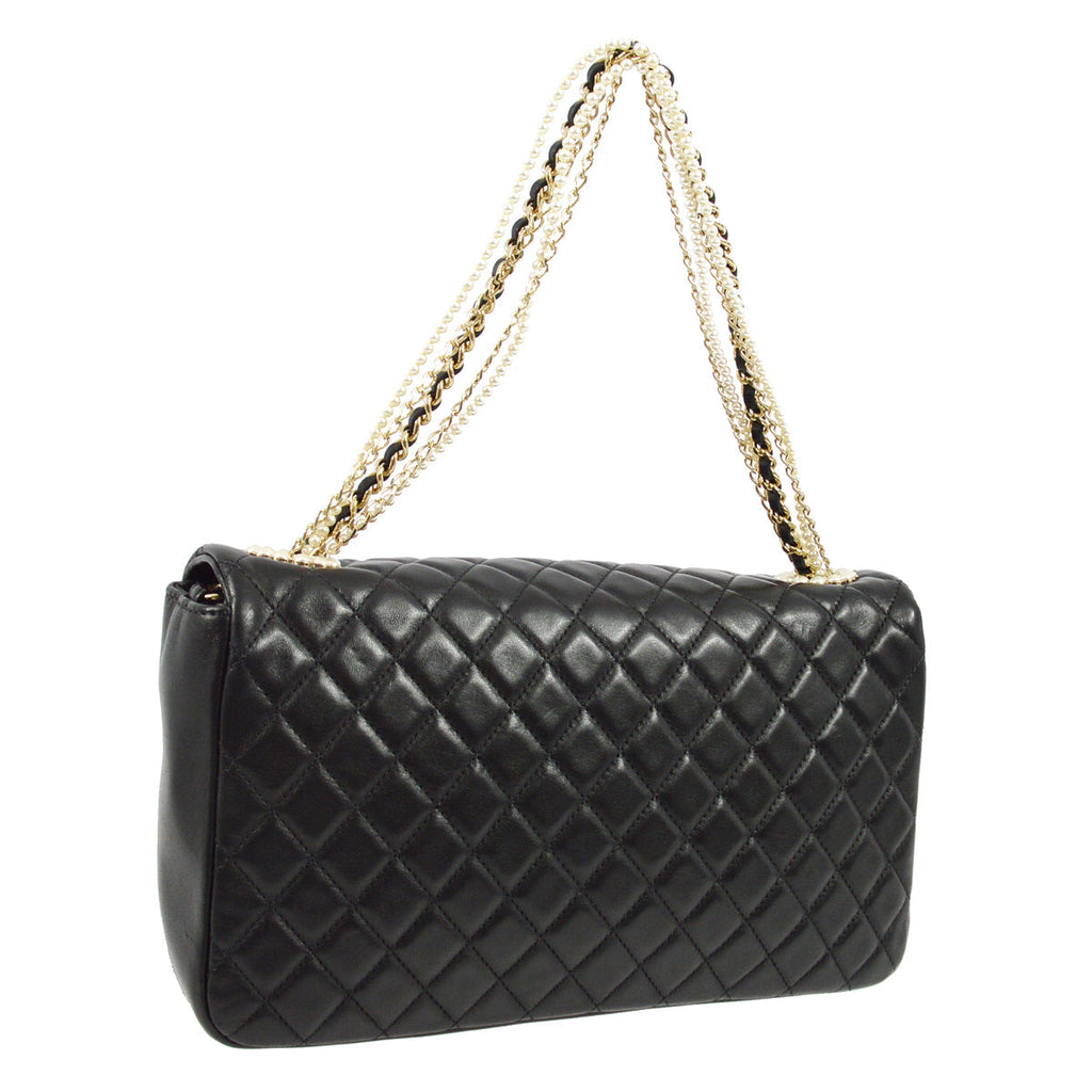 Chanel 2011 Black Lambskin Westminster Shoulder Bag