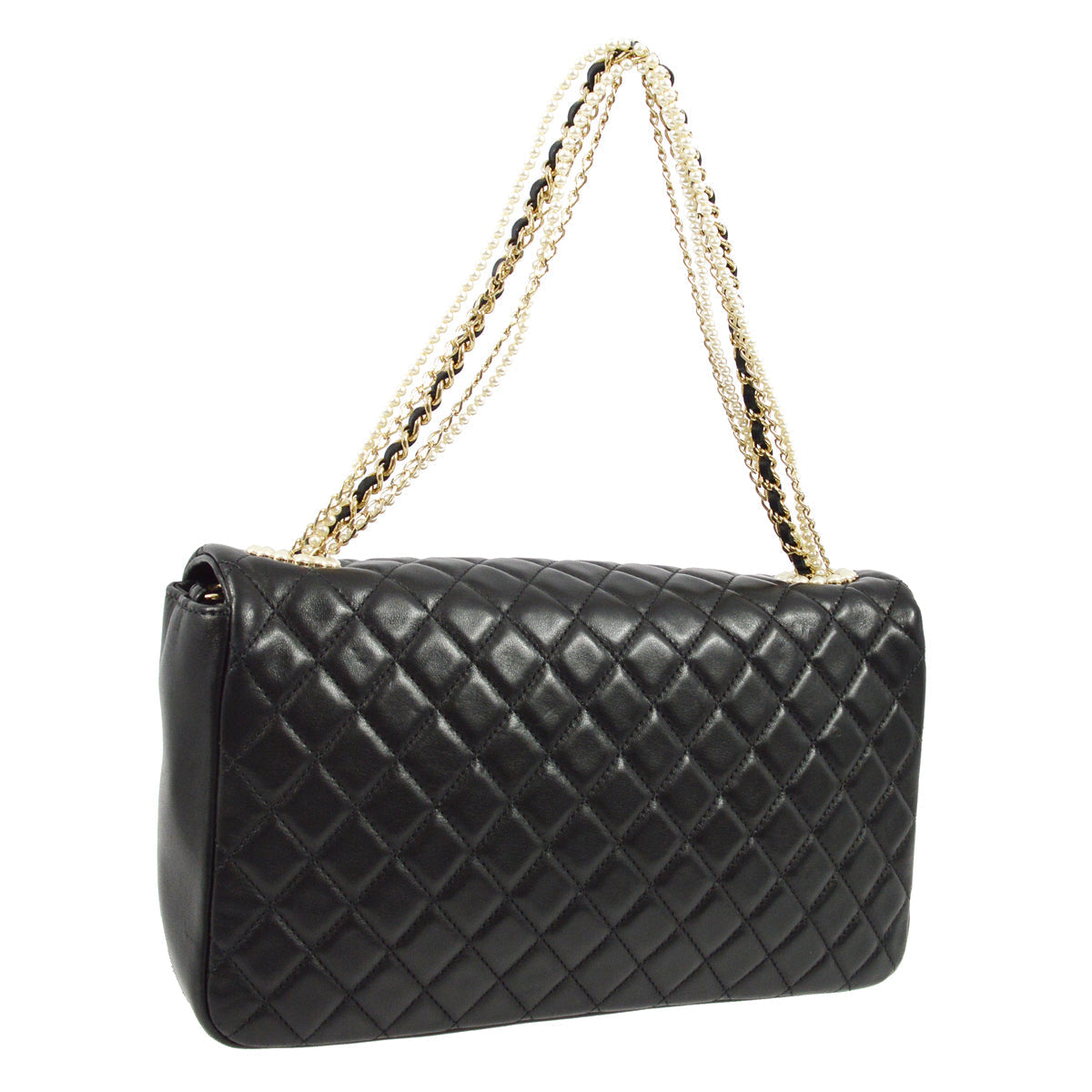 Chanel 2011 Black Lambskin Westminster Shoulder Bag