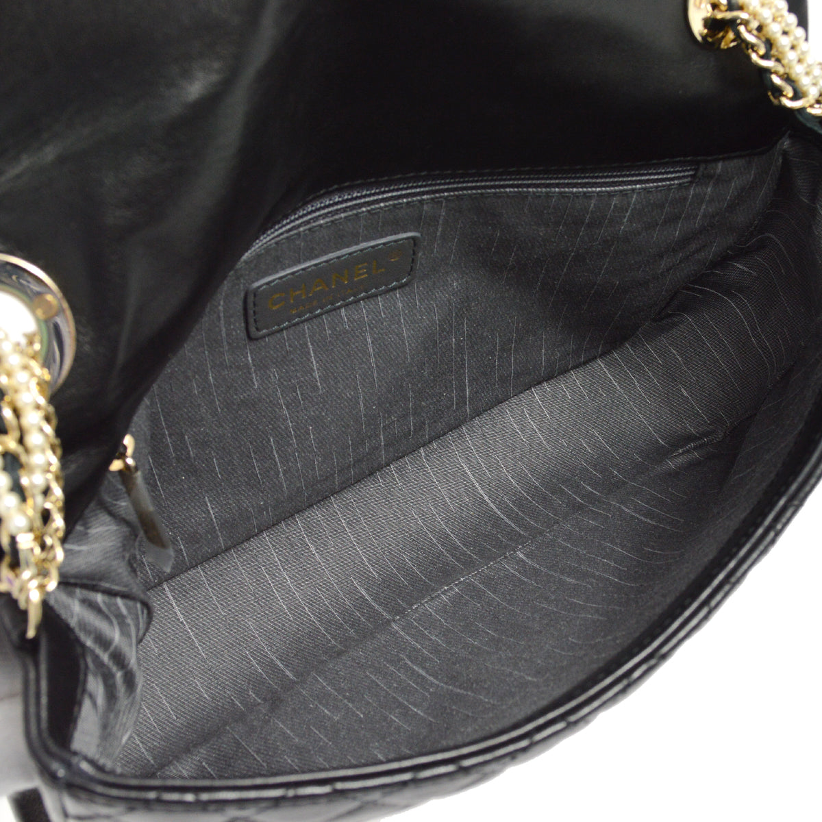 Chanel 2011 Black Lambskin Westminster Shoulder Bag