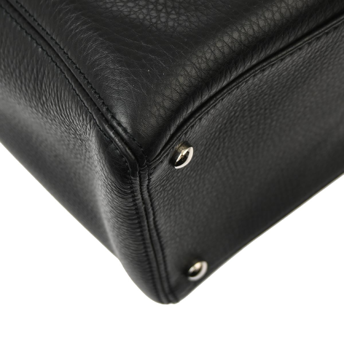 Chanel 2014 Black Calfskin Executive 2way Tote Shoulder Handbag