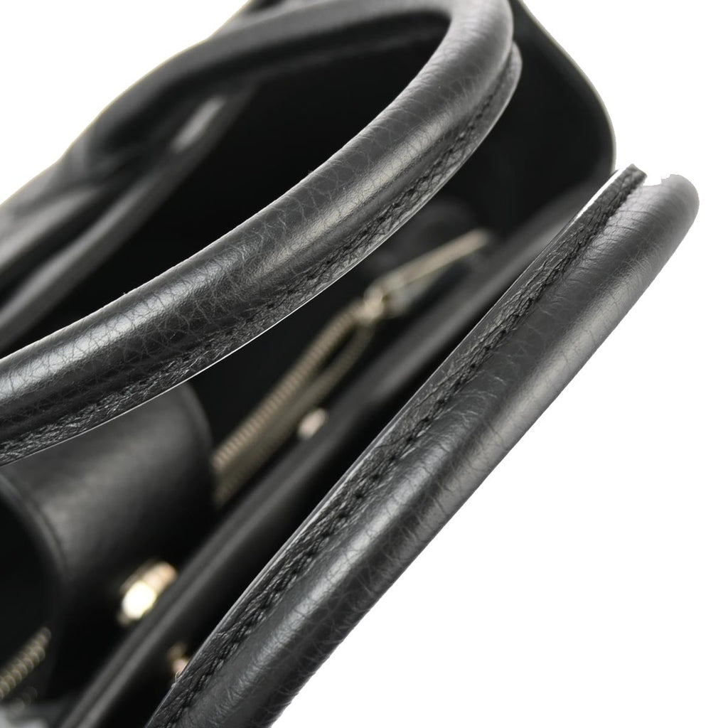 Chanel 2014 Black Calfskin Executive 2way Tote Shoulder Handbag