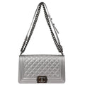 Chanel 2013-2014 Perforated Lambskin Boy Medium