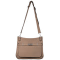 Hermes 2010 Gris Tourterelle Taurillon Clemence Jypsiere 34 Shoulder Bag