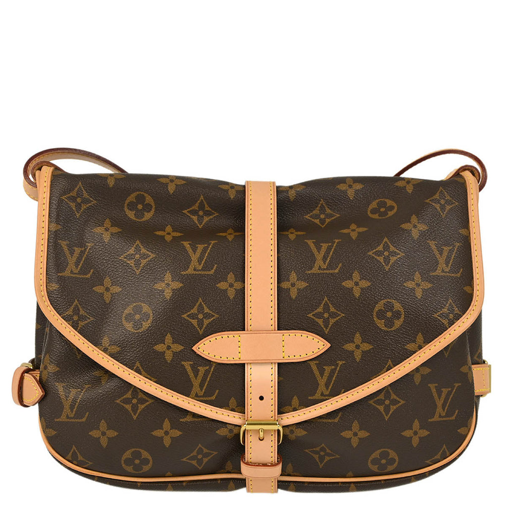 Louis Vuitton 2011 Monogram Saumur 30 Messenger Shoulder Bag M42256