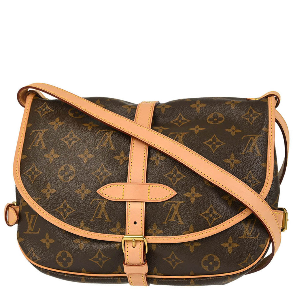 Louis Vuitton 2011 Monogram Saumur 30 Messenger Shoulder Bag M42256