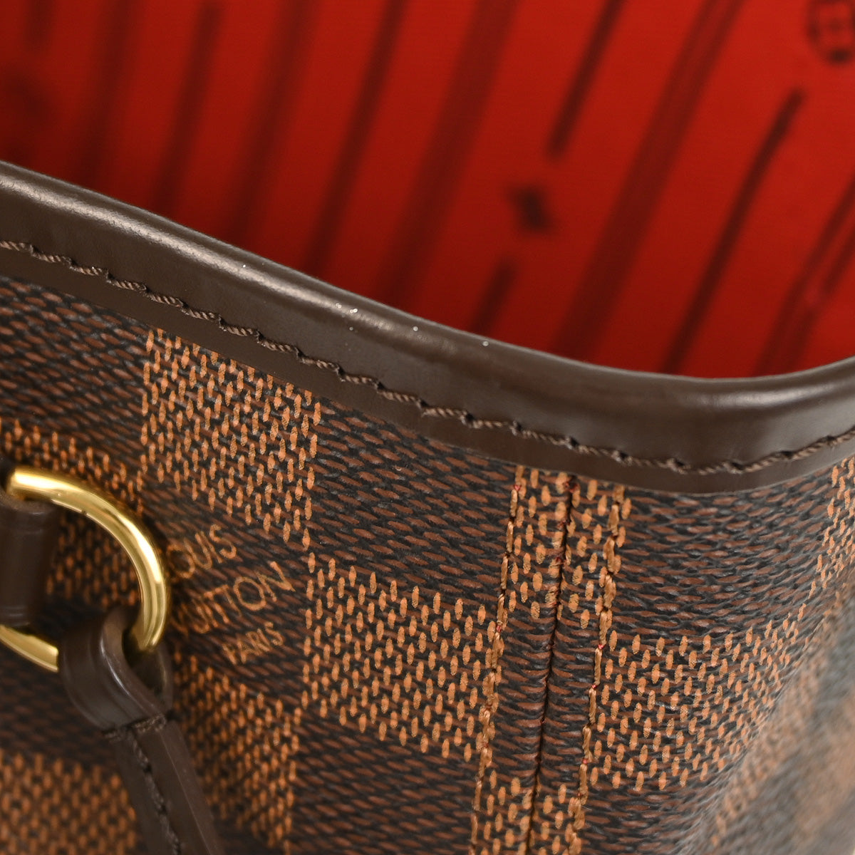 Louis Vuitton 2012 Damier Neverfull PM Tote Handbag N51109