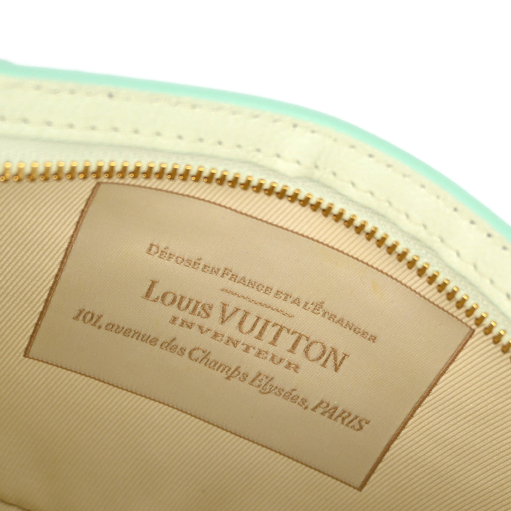 Louis Vuitton 2010 Green Monogram Sabia Pochette Accessoires M93068