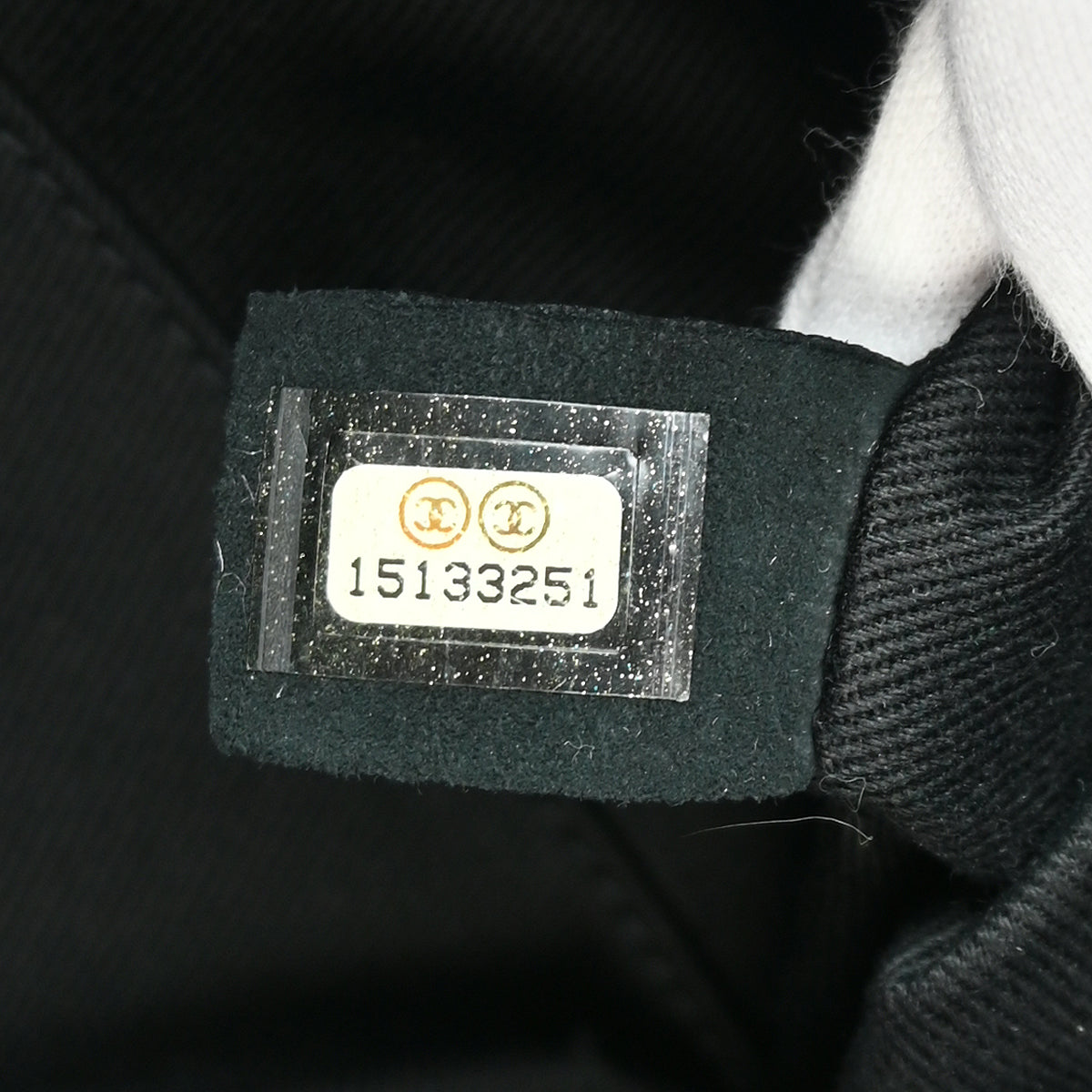 Chanel 2011 Black Patent Leather Maxi Mademoiselle Bowling Bag