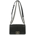 Chanel 2018 Braided Calfskin Boy Small