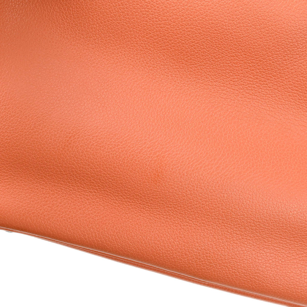 Hermes 2012 Flamingo Evercolor Lindy 30 Shoulder Bag