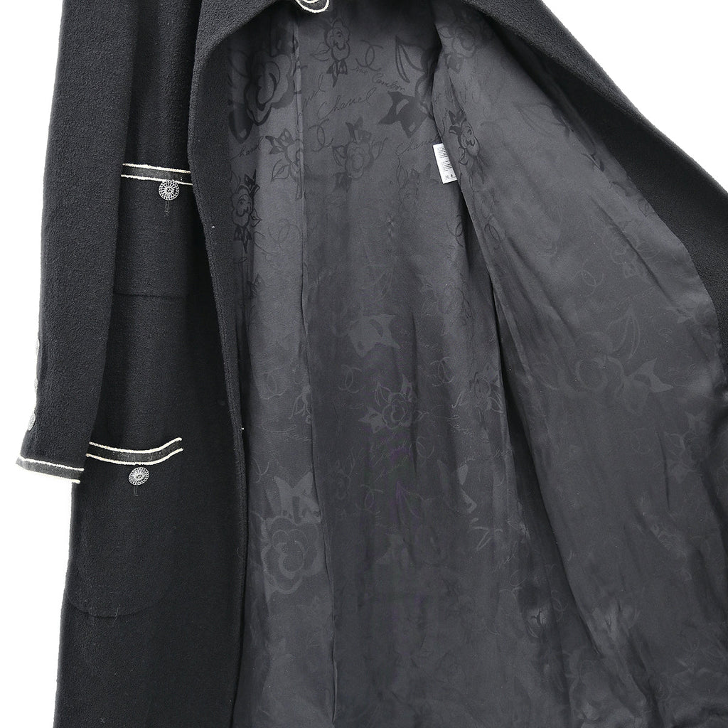 Chanel 2014 Coat Black #46