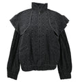 Chanel 2018 Zip Up Jacket Black #38