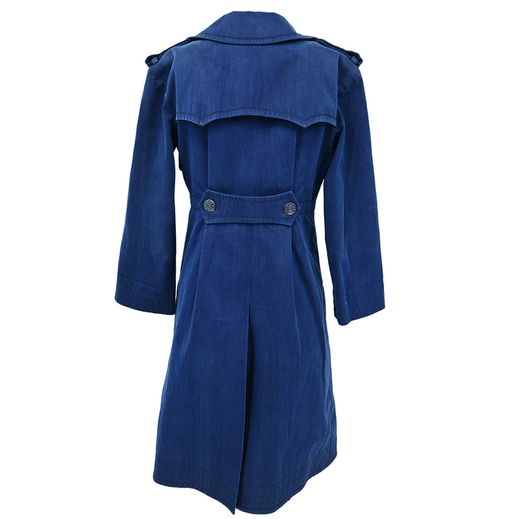 Chanel 2013 Trench Coat Navy #36