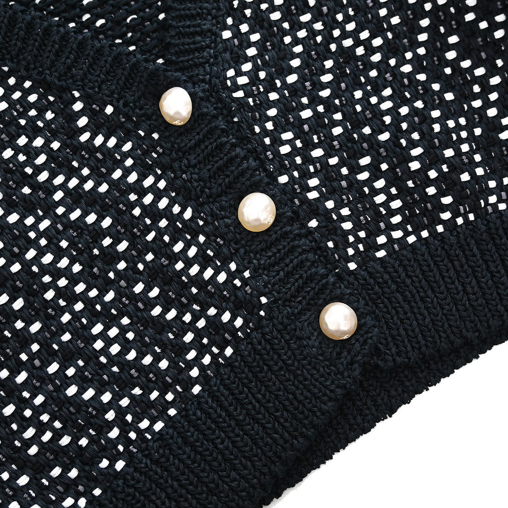 Chanel 2014-2015 Cardigan Black #34